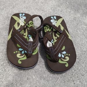 Size 7 boys flip flops